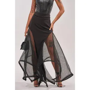 FREE IN MOTION MAXI SKIRT