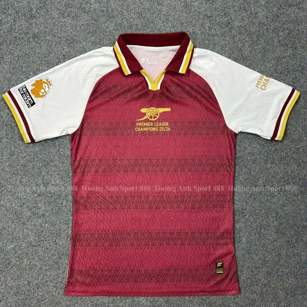 Arsenal Premier League Champions 25/26 – Premium Breathable Football Fan Shirt for Men & Women