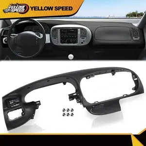 Dashboard Bezel Fit For 1997-2003 Ford F150 Expedition Instrument Dash Pad Black