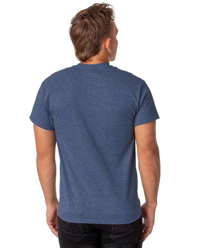 Super Mario T-Shirt Men's Rainbow Trail Distressed Short Sleeve Tee