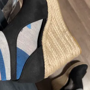 Women's Fashionable Espadrille Peep Toe Wedge Sandals, Casual Hollow Out Design Buckle Decor Flatform Shoes For Beach Party Vacation, Fashion Shoes For Party, Daily Clothing Decor