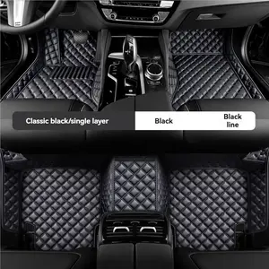 Full-Coverage Floor Mats For 2004-2007 Honda Accord 7th Generation, Special Interior Car Accessories
