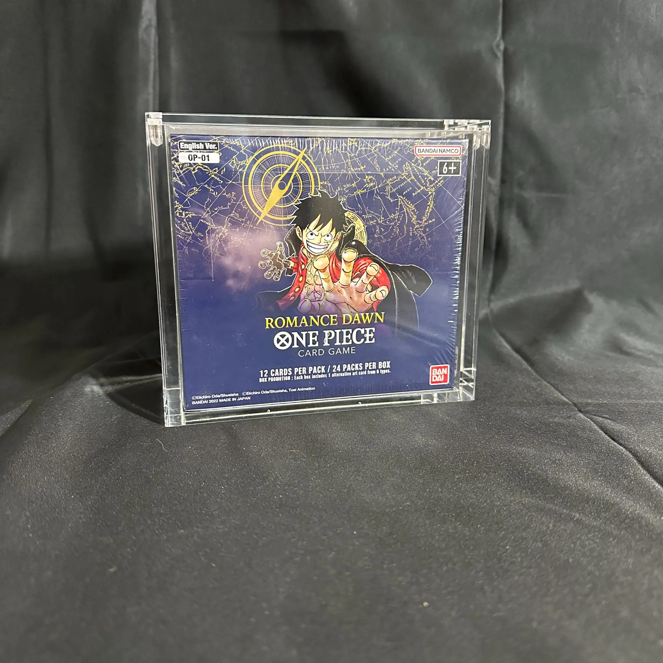 English One Piece OP01/OP03 White Bottom Booster Box Acrylic Case - TikTok Shop English One Piece OP01/OP03 White Bottom Booster Box Acrylic Case - TikTok Shop