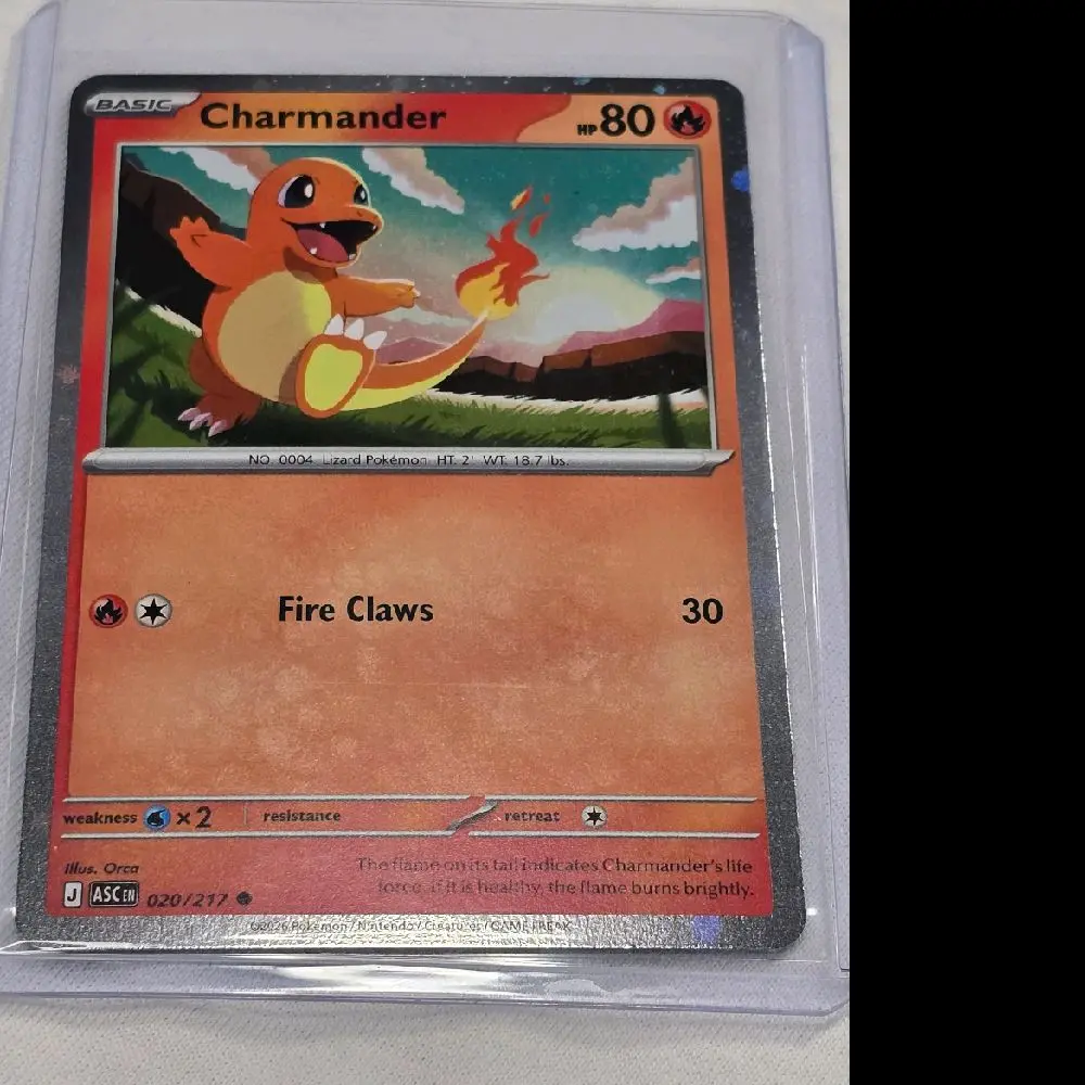 Charmander ASC 020/217 Holo Cosmo Raw Card