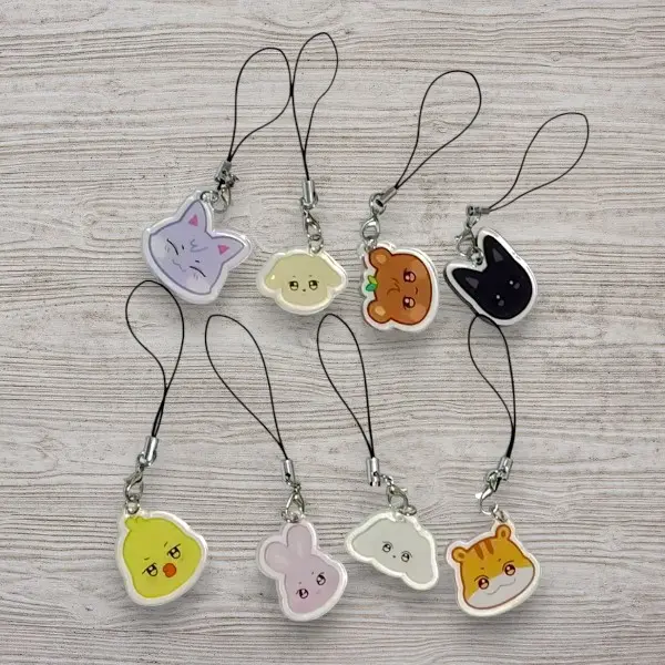 ANITEEZ Mobile Phone Charms- Cute Accessories Atiny Fans Gift ATZ Kpop Group Merchandise
