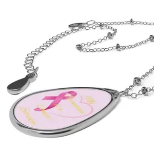 My Grandma is a Cancer Survivor Necklace- A Story of Courage and Strength
