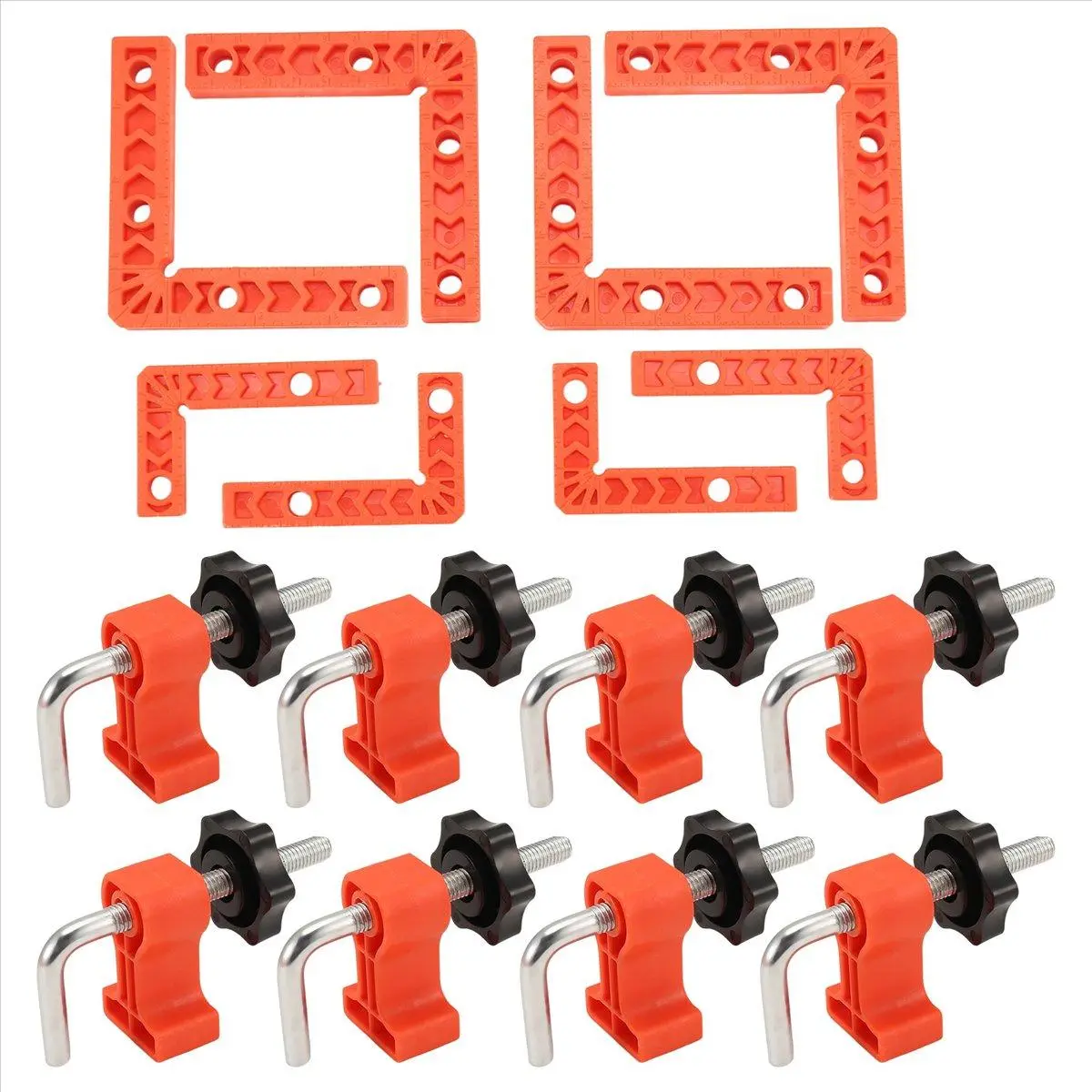 90 Degree Clamp, Positioning Squares, Right Angle Clamp with Clamp, Corner Clamps Woodworking Tool for Pictures Frames