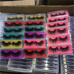 Lashese With Case and Glue Flat 5d Lashes Wholesale Cruelty Free Lashes