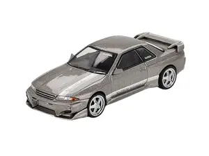 Nissan Skyline GT-R (R32) Veilside Combat C-I – Veilside Combat Grey (Mini GT) Diecast 1:64 Scale Model - TSM MGT00971