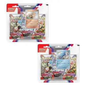 Pokemon TCG Scarlet & Violet Base Set 3 Booster Pack Blister - 3 Packs