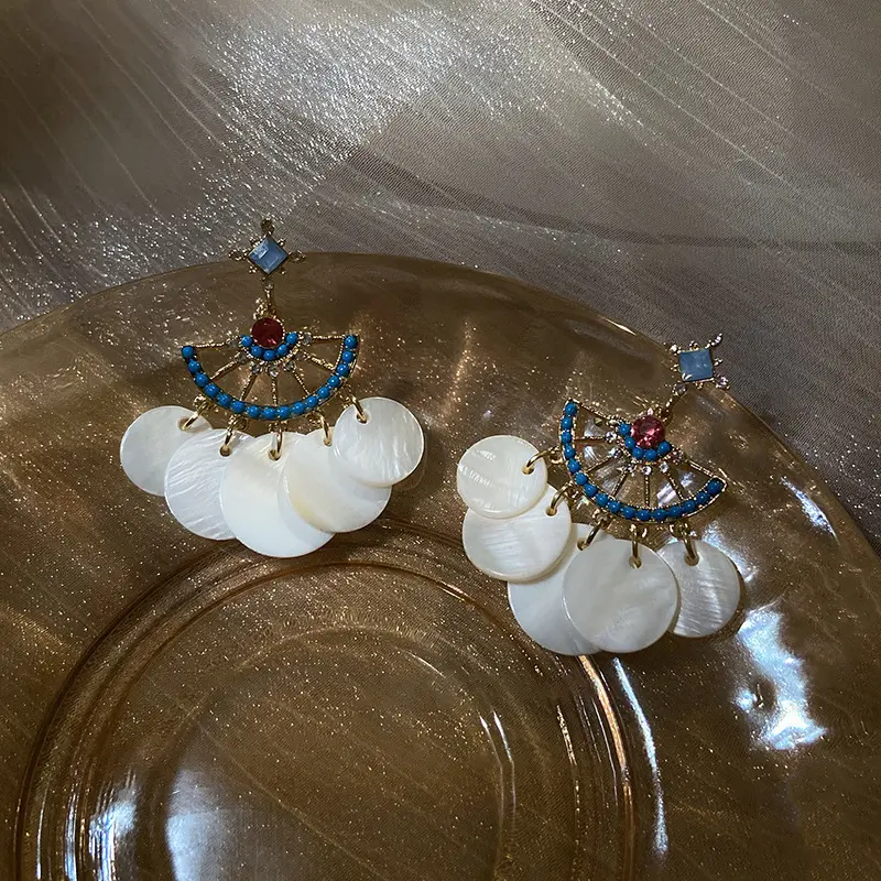 8#Silver Needle-White-Geometric