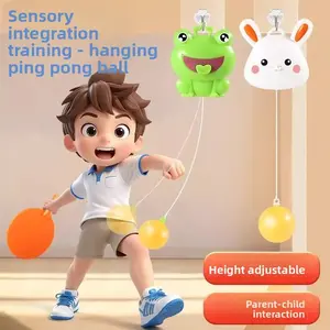 Suspended Table Tennis Trainer Designed Exclusively for Kids – A Parent-Child Interactive Indoor Toy Aimed at Enhancing Focus and Early Development