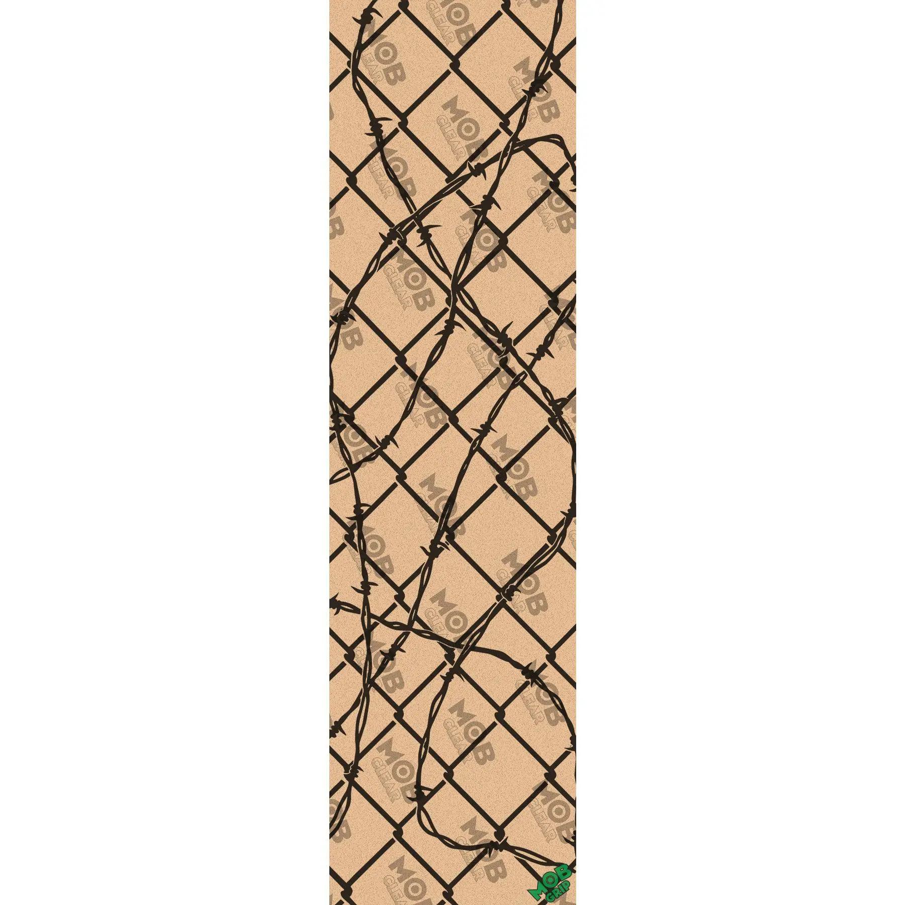 9in Santa Cruz Jammer Fence Clear Mob Skateboard Griptape