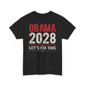 Obama 2028 Shirt, Obama Democracy Shirt, Let's Fix It T-shirt/Sweatshirt/Hoodie