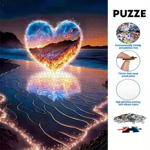 Large Paper Puzzle DIY Kit, Durable Seamless Design, Perfect Gift for Birthdays & Holidays, Ideal for Home Decor & Interactive Games