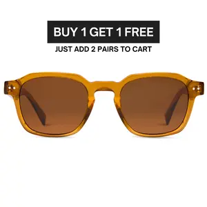 LAUTNER Whiskey Sunglasses - Adjustable Fit Design, Unisex, Vintage Style, Classic Timeless Design, Original & XL Sizes, High-Quality Materials