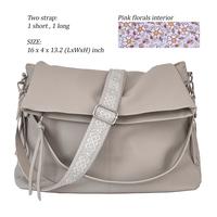 Large Size Taupe Pink Flower Lining 