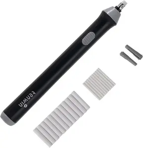 Electric Eraser, 1 Set Student Eraser with Replacement Refills, Automatic Eraser, Drawing Eraser, Stationery Supplies, Battery Not Included, Stationery Office Supplies
