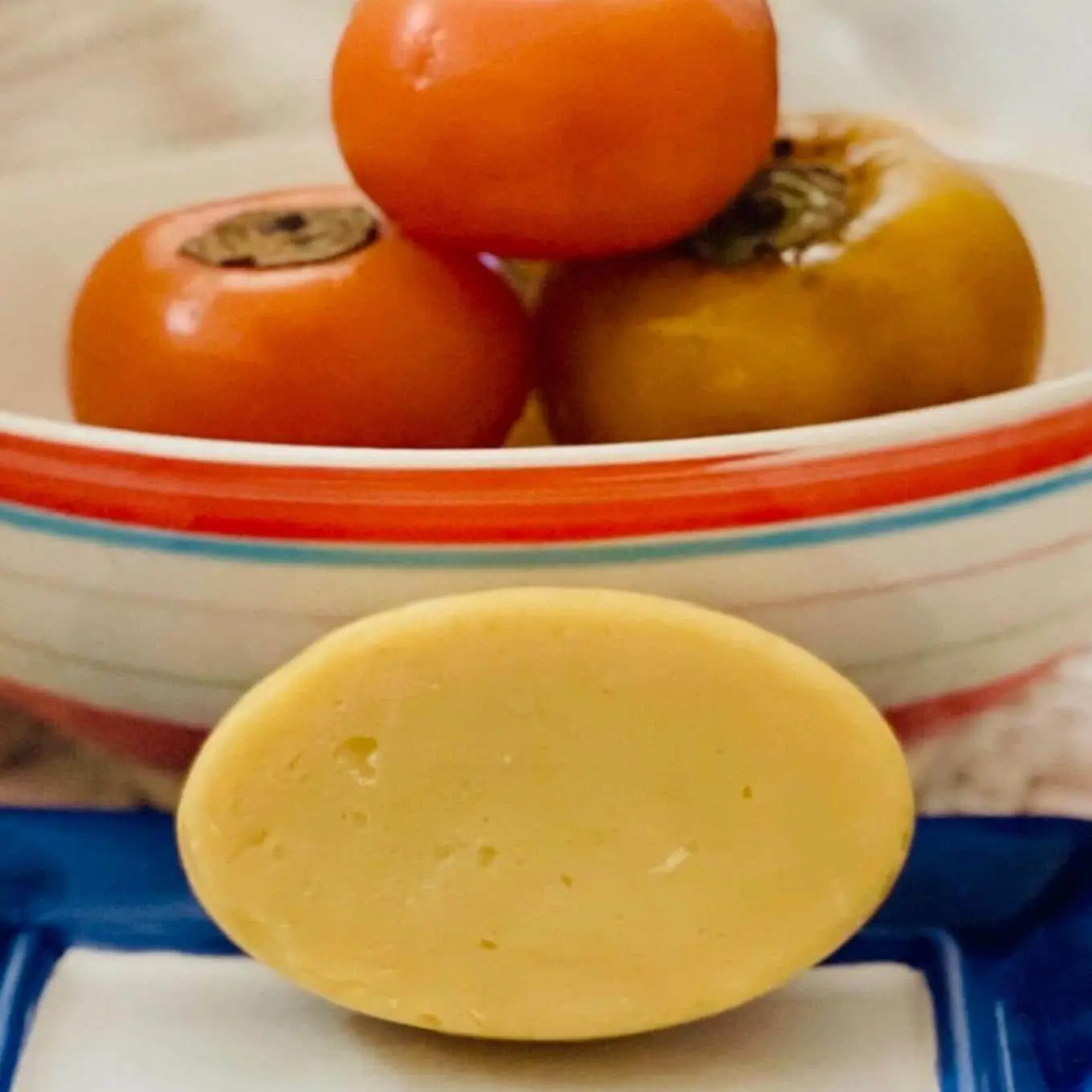 Persimmon and Tallow Soap, Mature Beautiful 2-Nonenal Unscented Body Bar