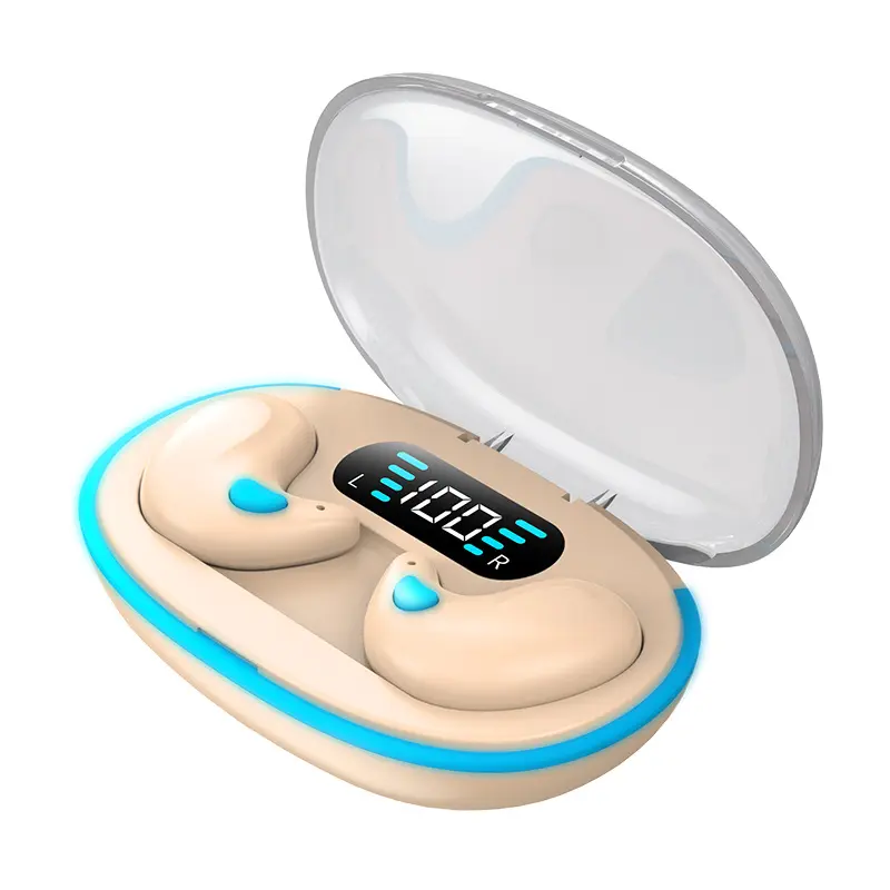 bluetooth 53 earbuds X55 Earphone Stereo Hidden Headsets with Mic HD Call Waterproof Sleeping  Wireless Mini Headphones TWS 