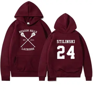 Beacon Hills Hoodie, Retro Lacrosse Sweatshirt, TV Inspired Graphic Hoody