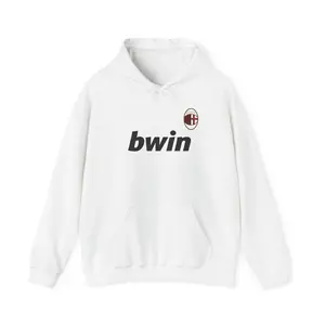 Stylish Unisex Sports Hoodie with Kangaroo Pocket & Adjustable Hood for Fans and Casual Wear - Cozy Cotton Blend Pullover with Embroidery Layer for All Occasions