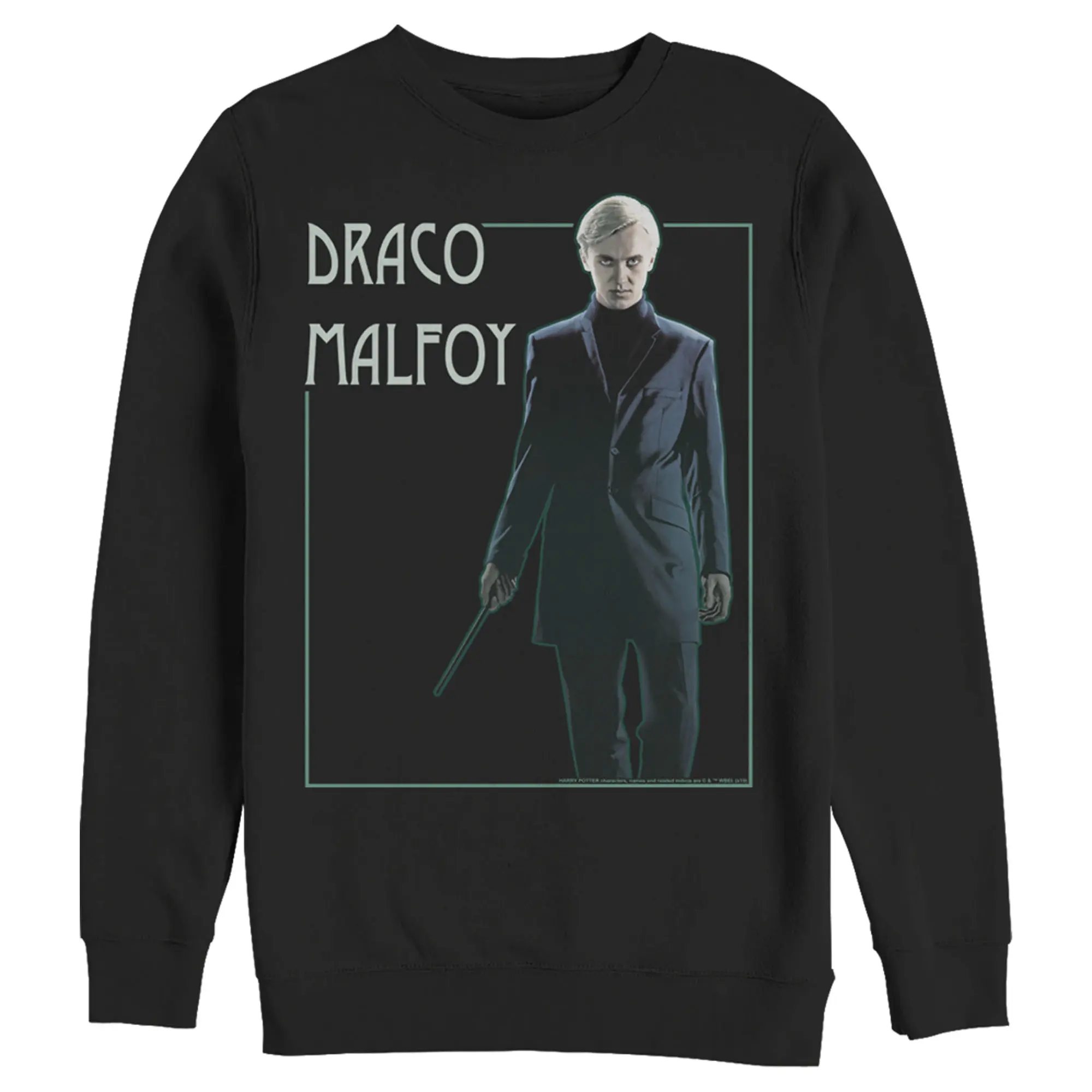 Men's Harry Potter Draco Malfoy Simple Framed Portrait Sweatshirt