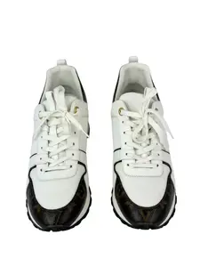 LOUIS VUITTON Run Away Lace-Up Womens Sneakers Size 39 USA 9