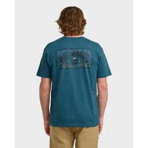 A/Div Scenic Arch Short Sleeve T-Shirt - Real Teal