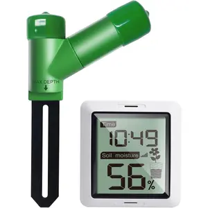 WH0291 Soil Moisture Tester Plant Soil Moisture Sensor Meter with LCD Display