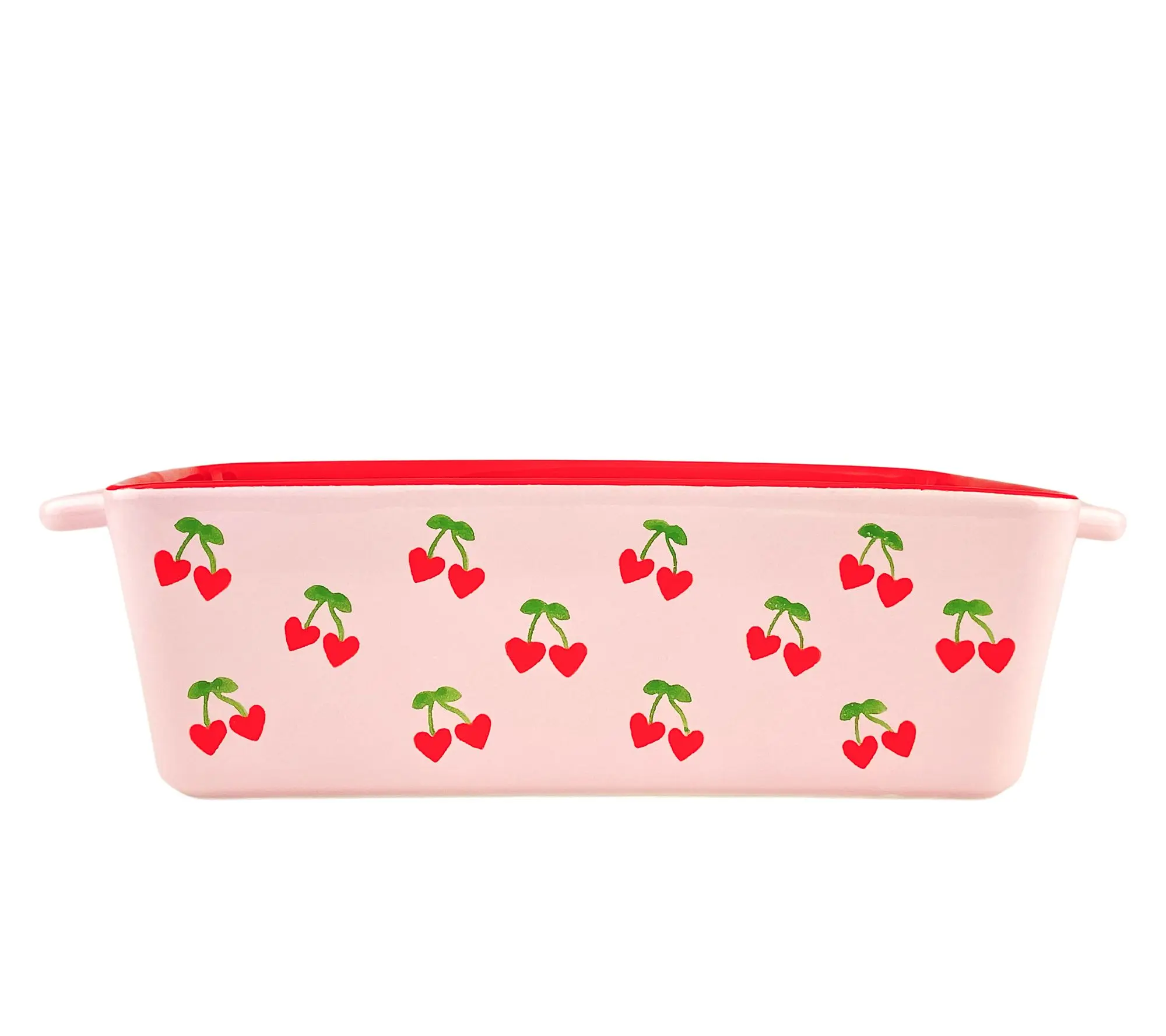 10 Strawberry Street Cherry Hearts Loaf Pan 10 Strawberry Street Cherry Hearts Loaf Pan