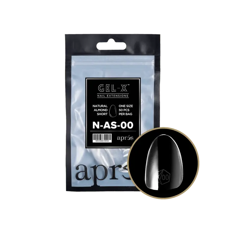 APRES - Gel-X Natural Almond Short Refill Bag