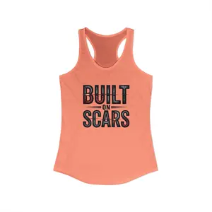 Built on Scars Racerback Tank Top