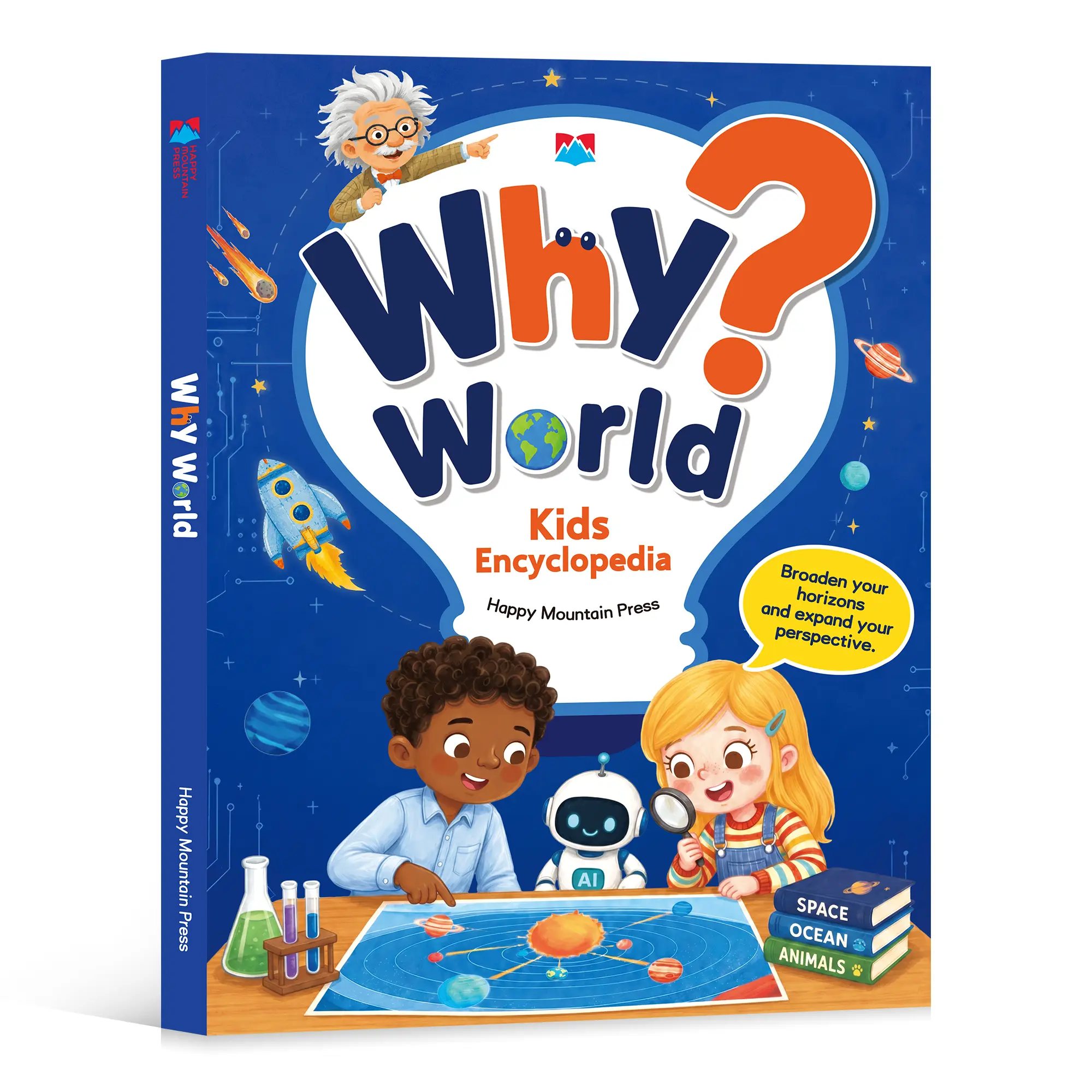 2026-TIMETOME Kids Encyclopedia Book - 100,000 Why Questions & Answers, Educational Learning Toy for Boys & Girls Ages 4-8, Science Nature Space Animal Knowledge Book, STEM Early Learning Gift