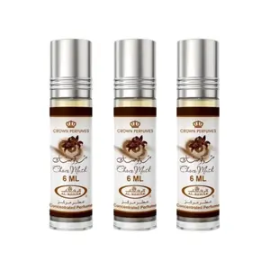 Choco Musk Concentrated Roll-on Perfume Oil by Al-Rehab, 0.2 Oz / 6ml (Pack of 3)