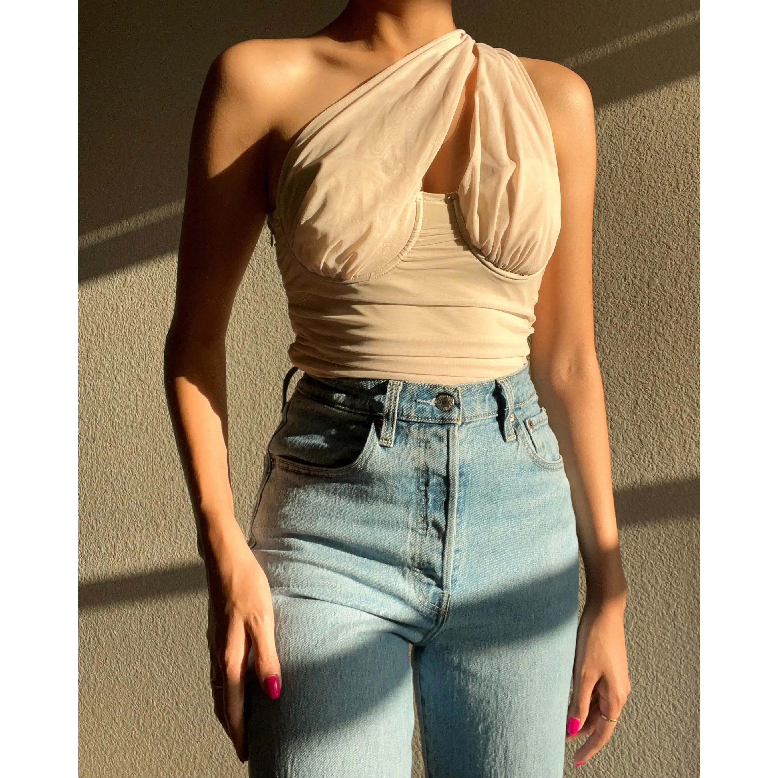 Chantel Bodysuit - Cream