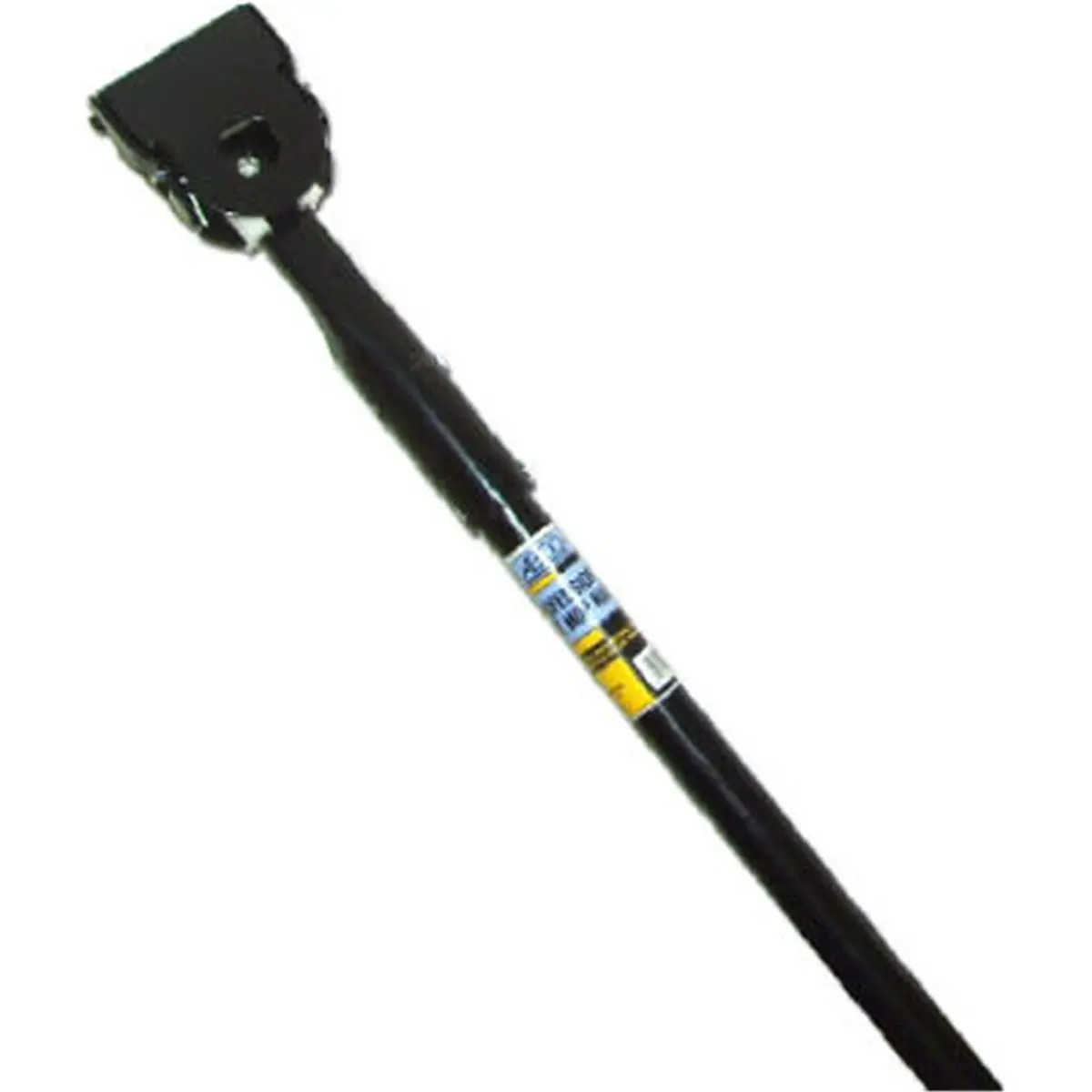 212 MAIN 60 In. Wooden Rotatable Sweep Mop Handle (Model 01406 by Abco Products), 180-Degree Swivel Action, Adjustable Extendable Pole (3 in W x 3.25 in H, 2.09 lbs, Black Lacquer Finish, Fits Any Size Frame)