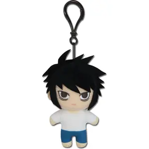 Death Note - L Mini Plush w/ Hook Clip 4.5"H