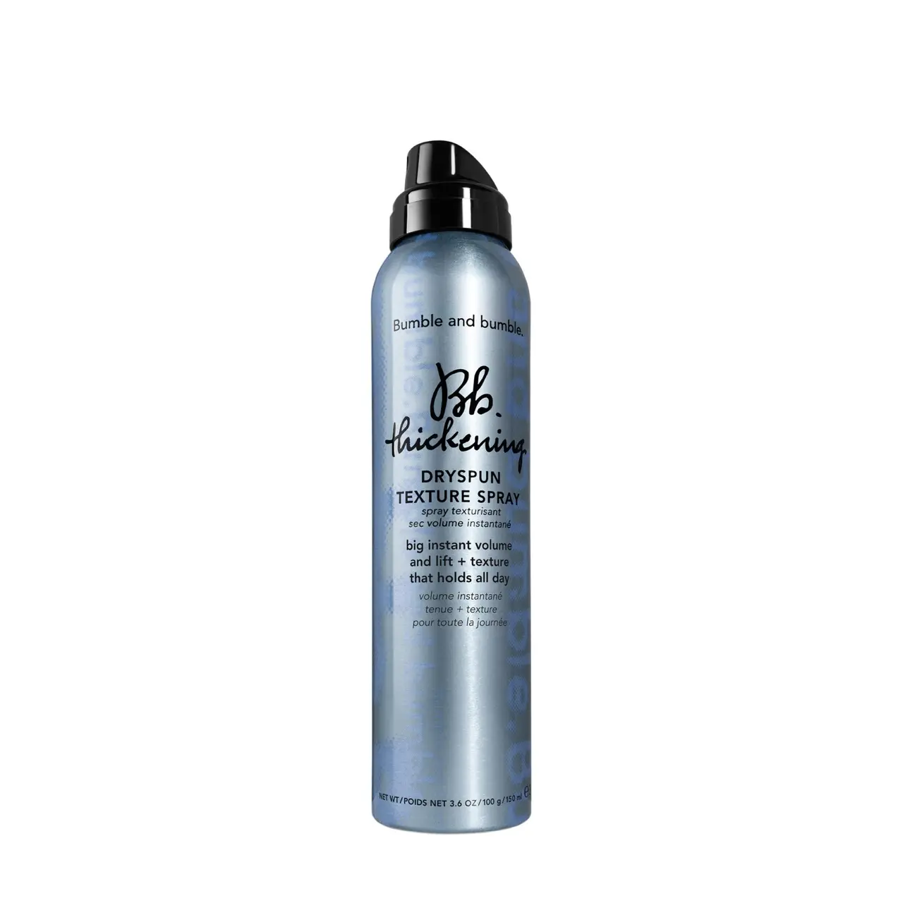 [Bumble and bumble.] Thickening Dryspun Texture Spray | Dry Texture Spray for Hair Volume, Lightweight Formula, Adds Hold, For Fine to Medium Straight to Wavy Hair Types