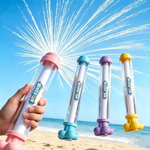 "Fireworks" Multi-Stream Water Gun — A Creative, Cloud-Handled, Extendable Water Toy; A handheld toy ideal for summer outdoor beach and pool play, water battles, and fun photo props.
