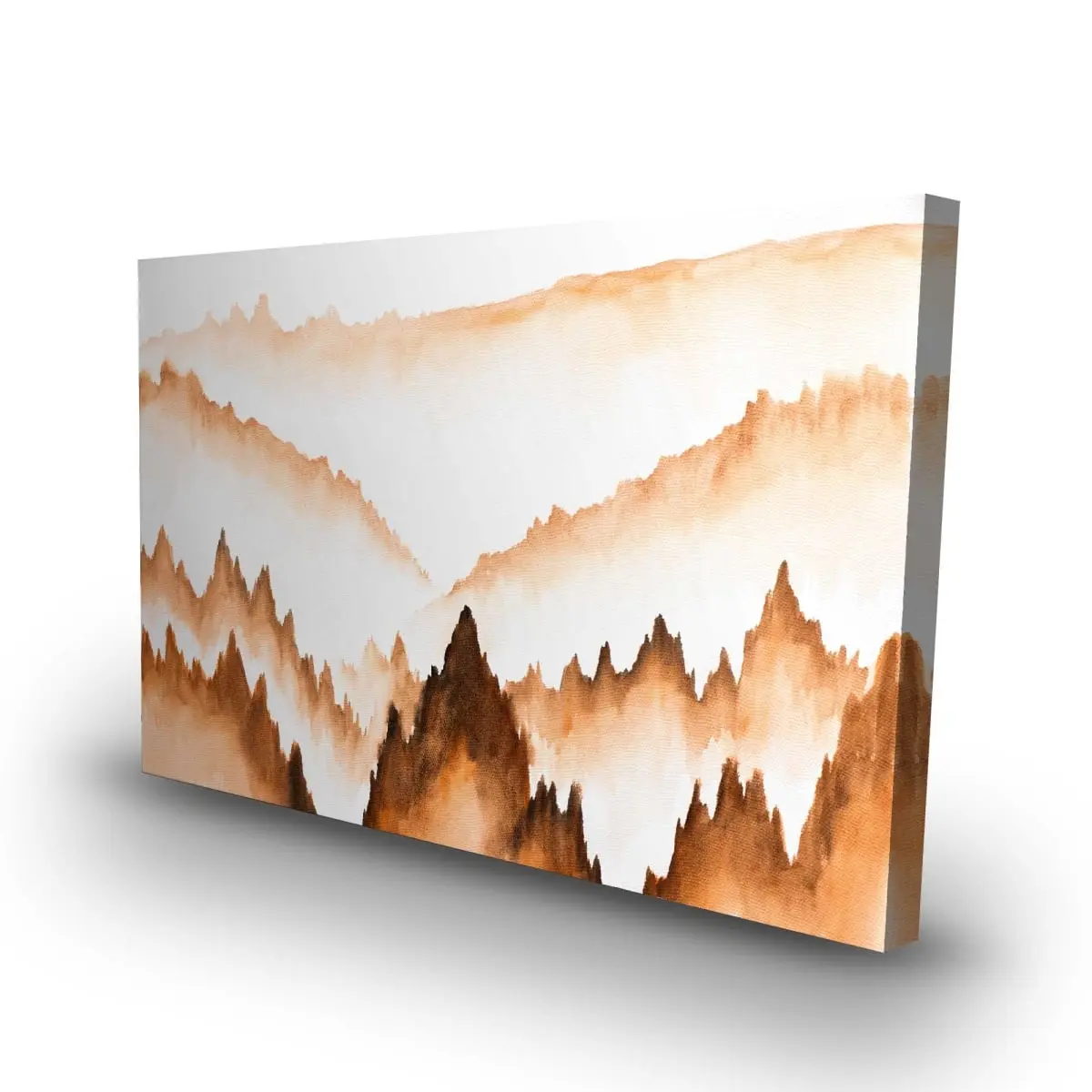 212 MAIN Minimalist Brown High-Def Nature Fir Trees Landscape Wall Art Print - 24x36 in. Home Decor Poster for Bedroom/Office, Printing-Infused Large Mountain Artwork for Outdoors, Blank Wall Room Art
