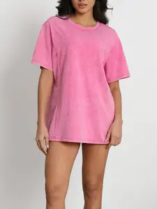 Giftifymama Breastfeeding and Pumping Friendly Acid Wash Nursing T-shirt