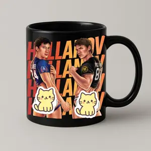 Heated Rivalry Mug – Shane Hollander & Ilya Rozanov Fan Mug – Hockey Romance Gift – Funny Bookish Coffee Cup