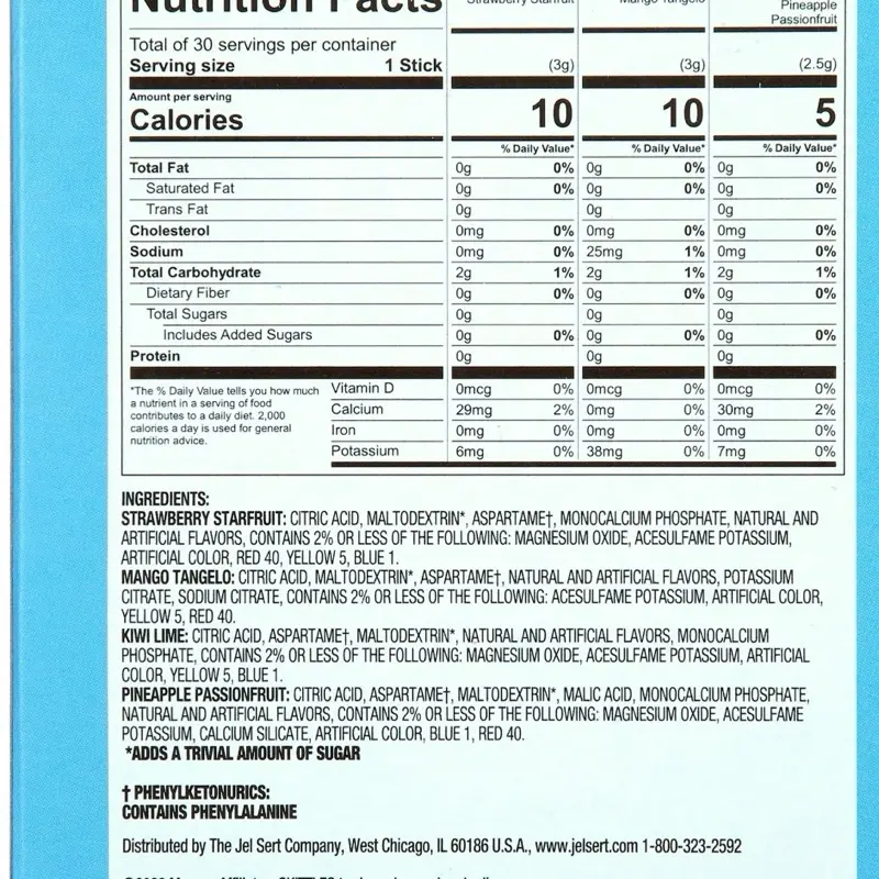 Skittles Zero Sugar Variety Pack Singles-to-Go Powdered Drink Mix, Tropical, 30 Count Packets Skittles Zero Sugar Variety Pack Singles-to-Go Powdered Drink Mix, Tropical, 30 Count Packets