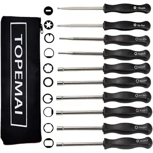 10 Pcs Carburetor Adjustment Tool Kit for Common 2 Cycle Small Engine, Carb Adjusting Tool, Carburetor Adjuster Tool for Echo String Trimmer