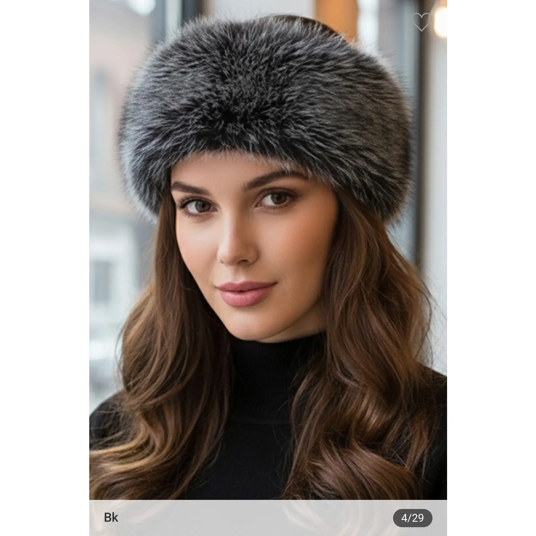 Elegant Faux Fur Winter Headband Earmuff Elegant Faux Fur Winter Headband Earmuff