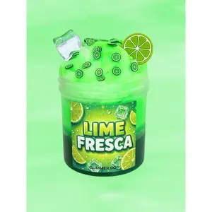 NEW! Lime Fresca | Clear & Icee Slime | Lime Sugar Scented Slime