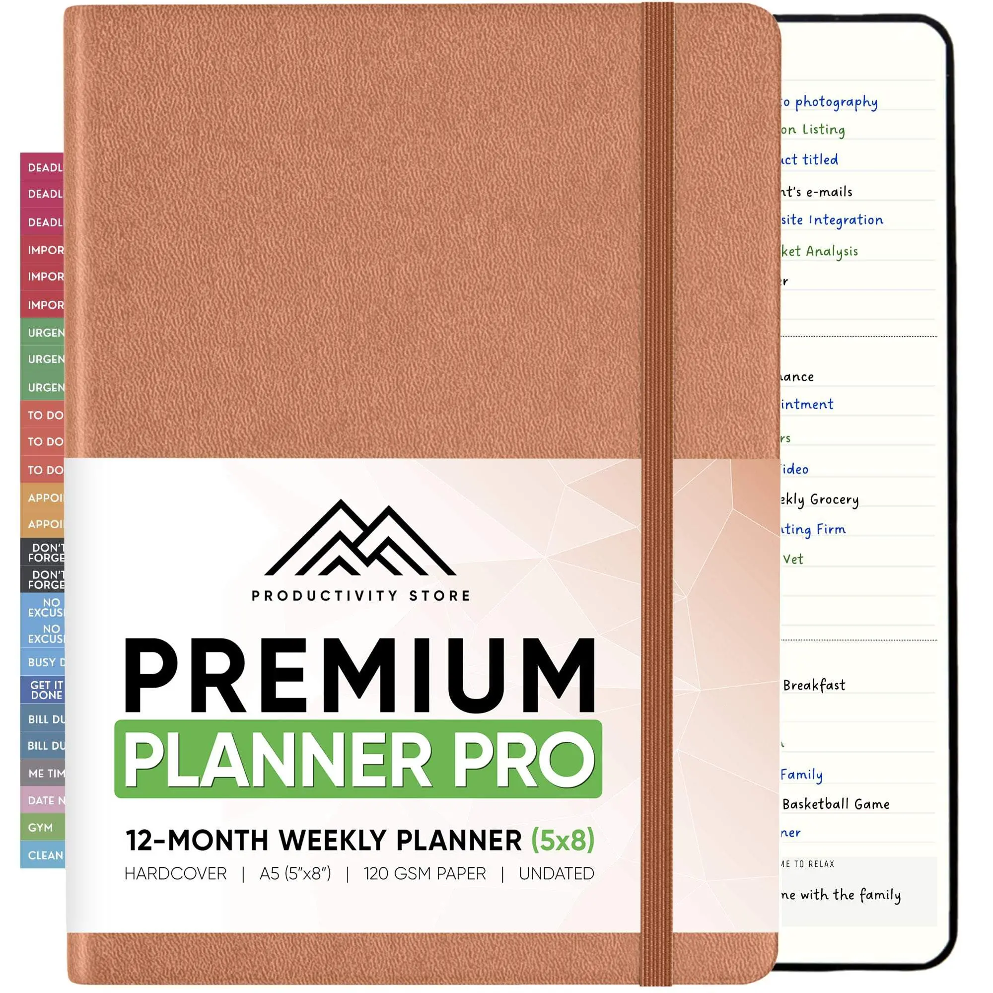 2024 Productivity Store Planner Pro (A5 Undated)