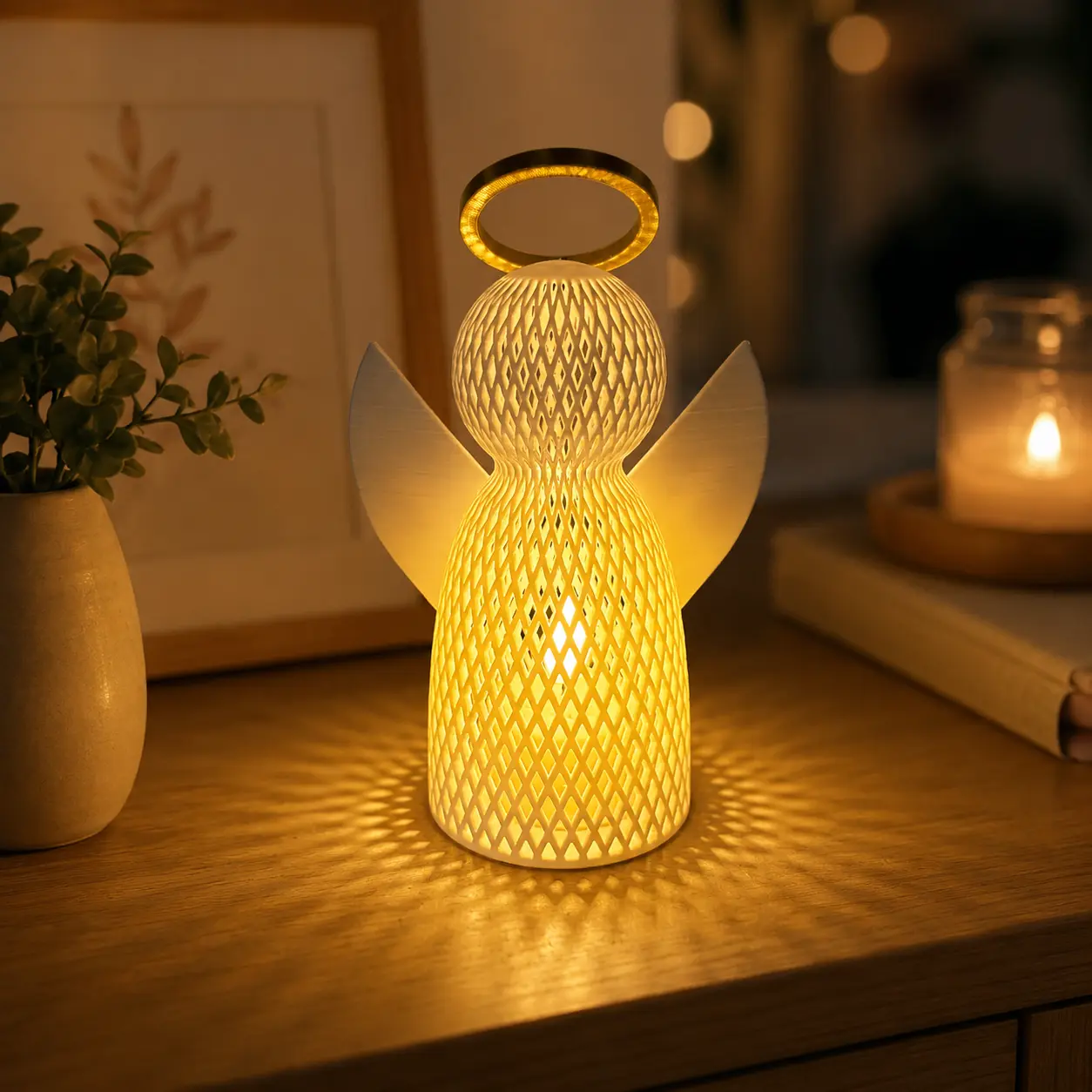 Meshed Angel (Tea Light)