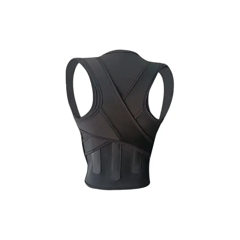 Large size adult posture corrector, invisible back straightener, unisex, comfortable and adjustable, used for back, shoulder, and waist support, corrects hunchback, improves bent and hunched posture